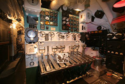 USS Cod (SS-224) maneuvering room, by forum member Paul Farace